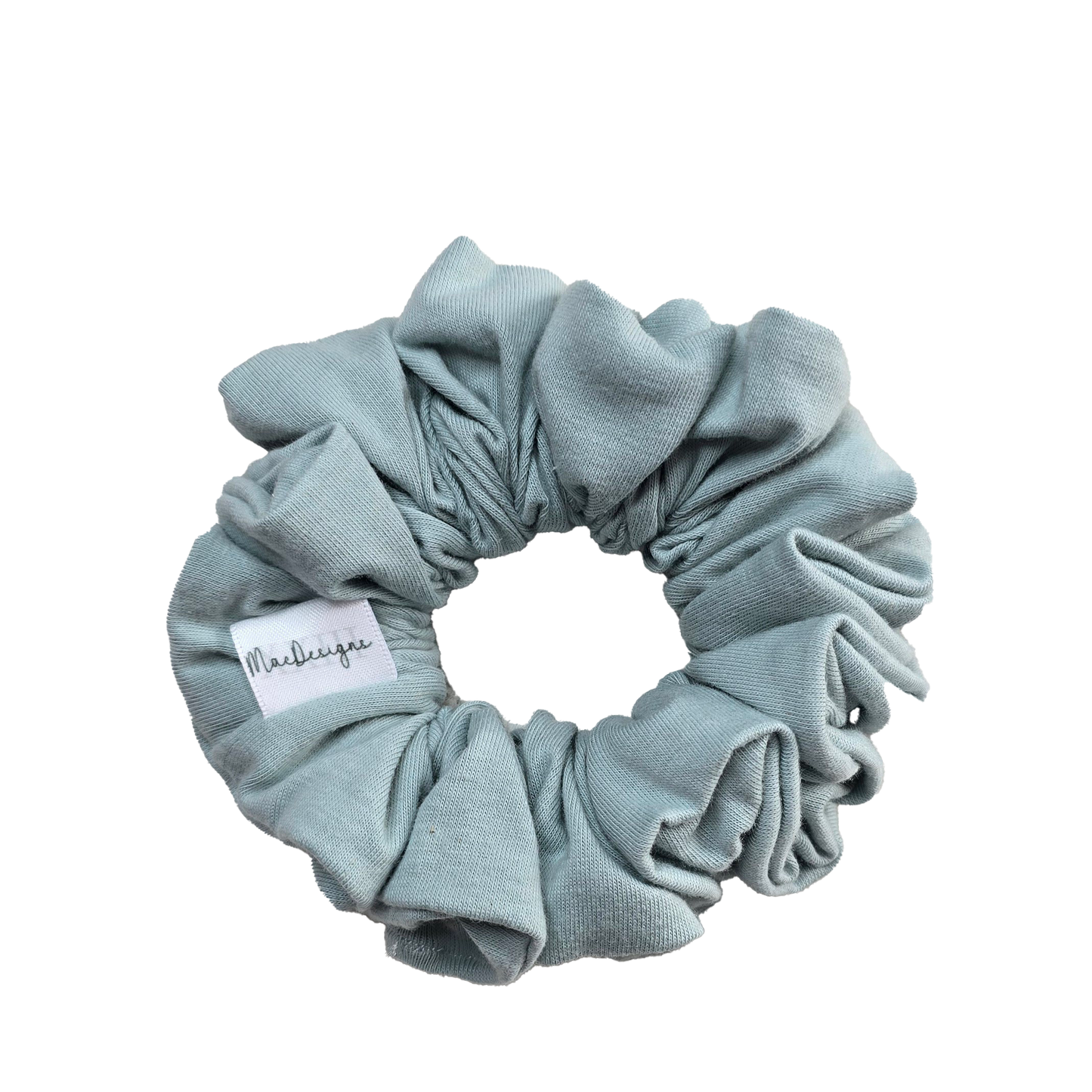 Light Blue Jersey scrunchie, Original Fluffy