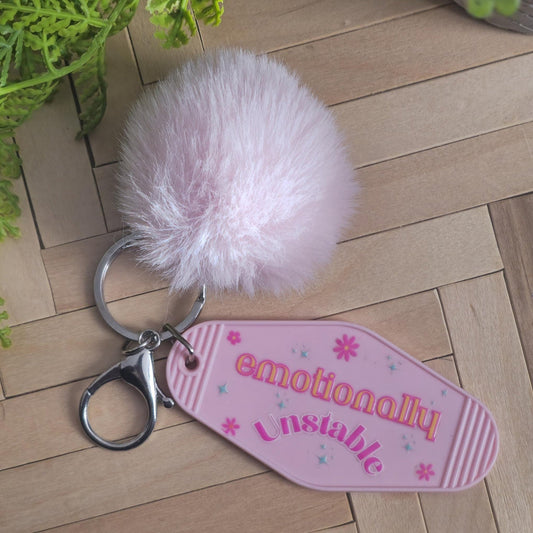 Motel Keyring - Emotionally unstable MacDesigns23