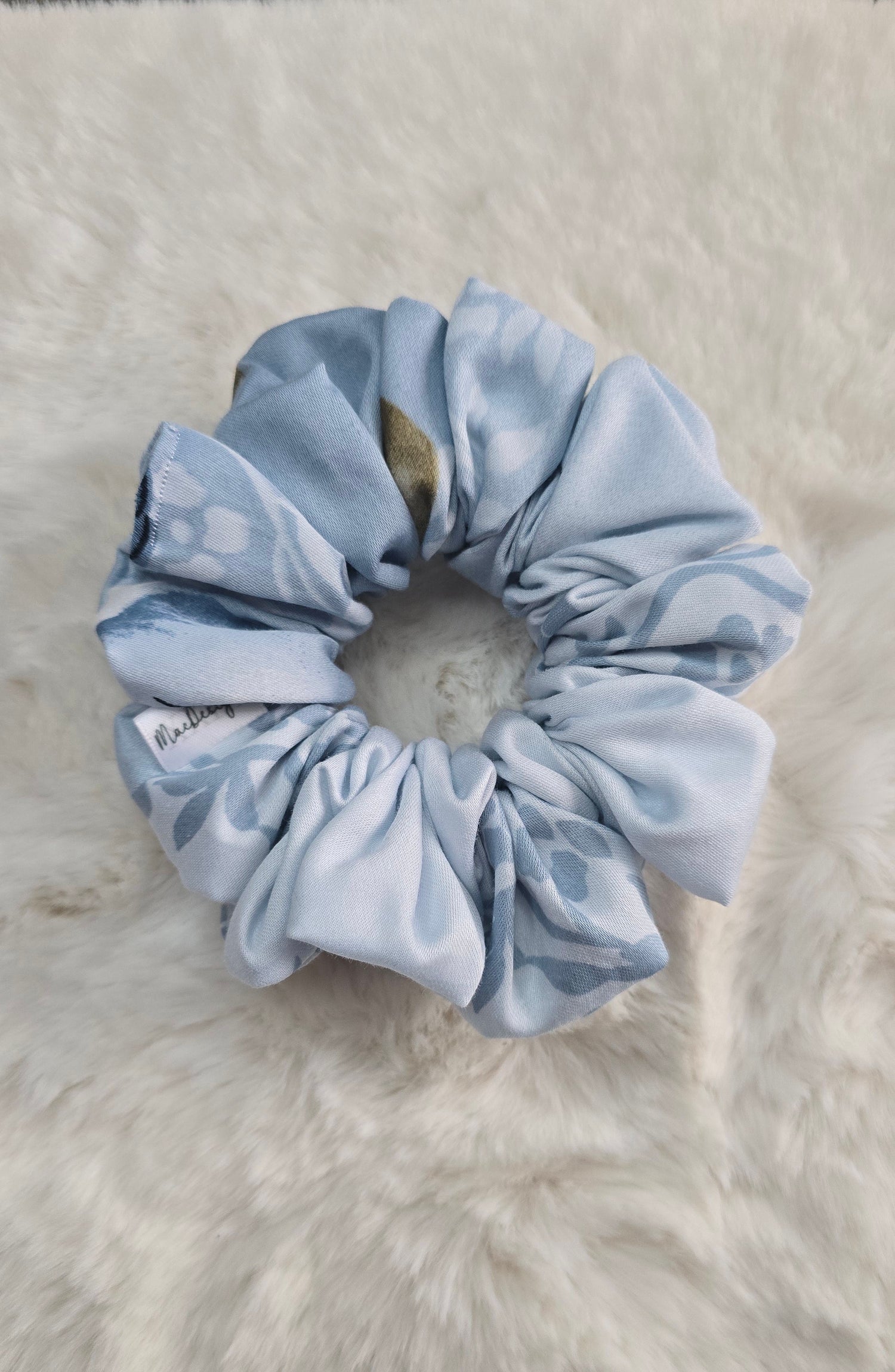 Blue Scrunchies