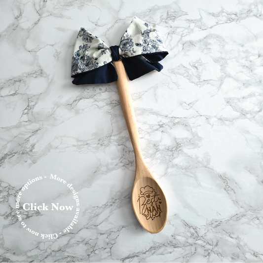Best Nan Ever - One Decorative Wooden Spoon