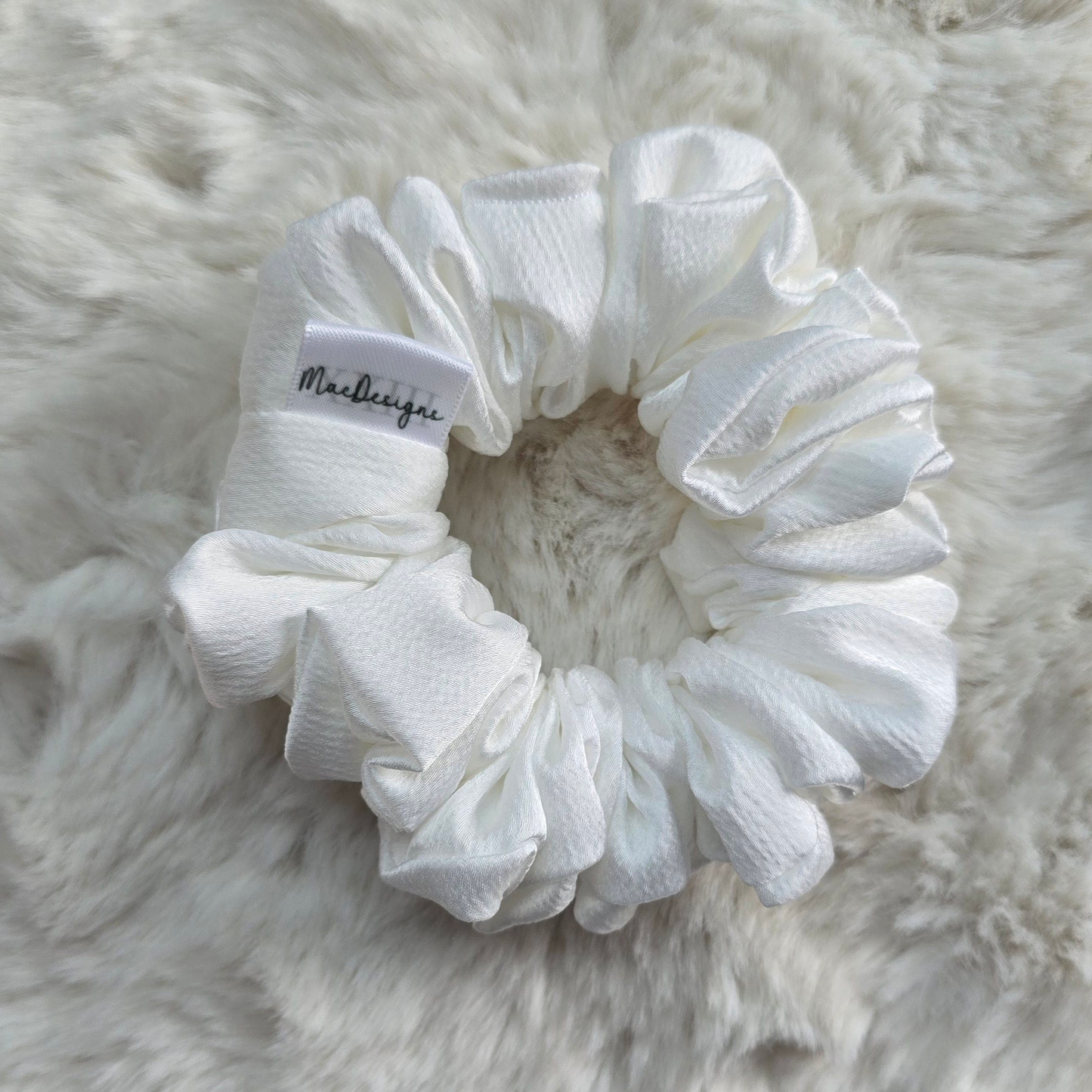 White Bubble Satin, OG.