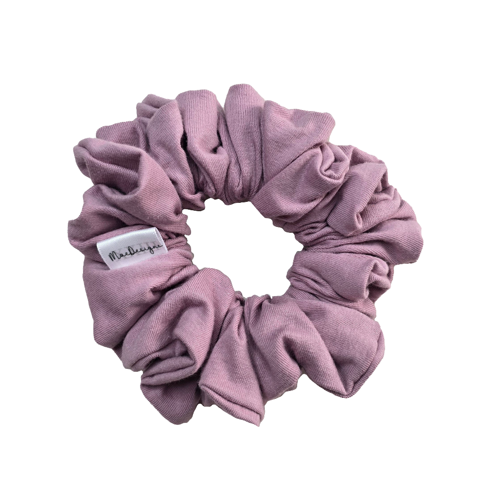 Light purple / Lilac Jersey  Scrunchie. OG Fluffy. Light weight.