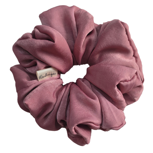 Dusty pink soft Scrunchie. XXL. Light weight.