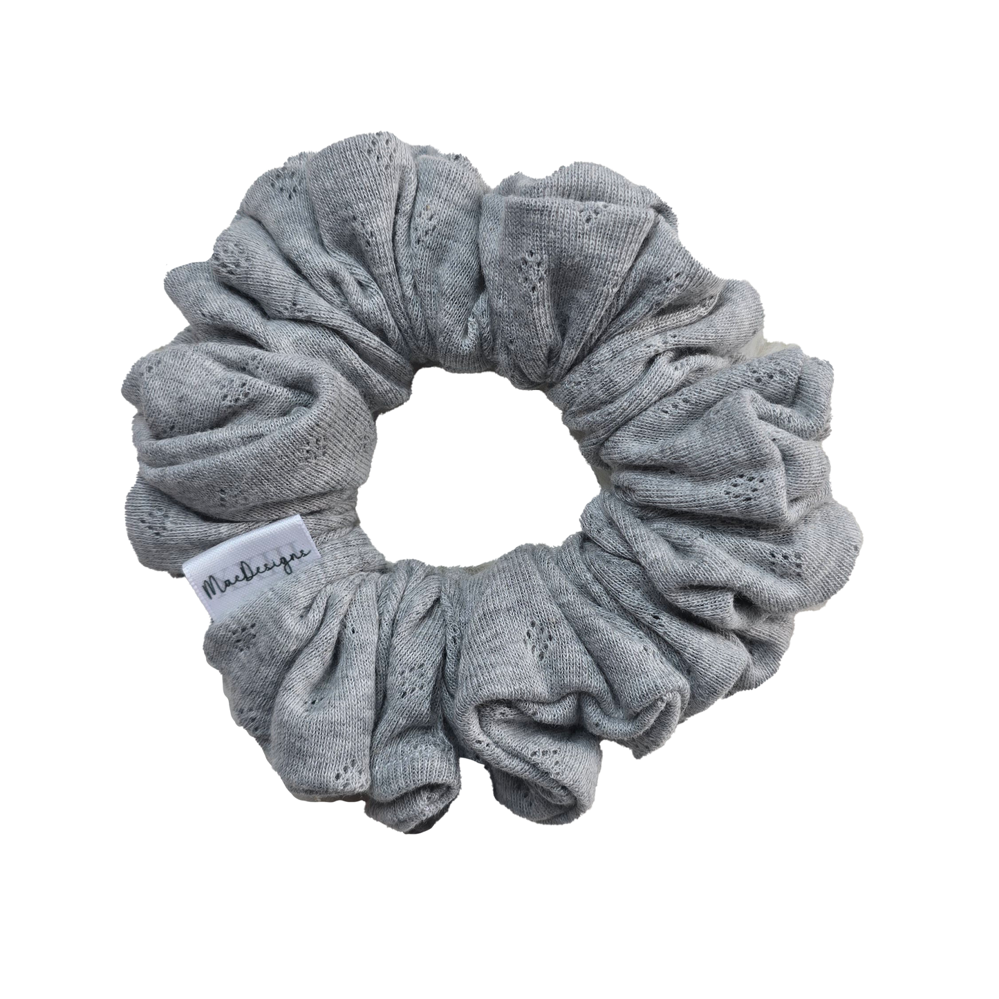 Grey Jersey Scrunchie, Orignal Fluffy
