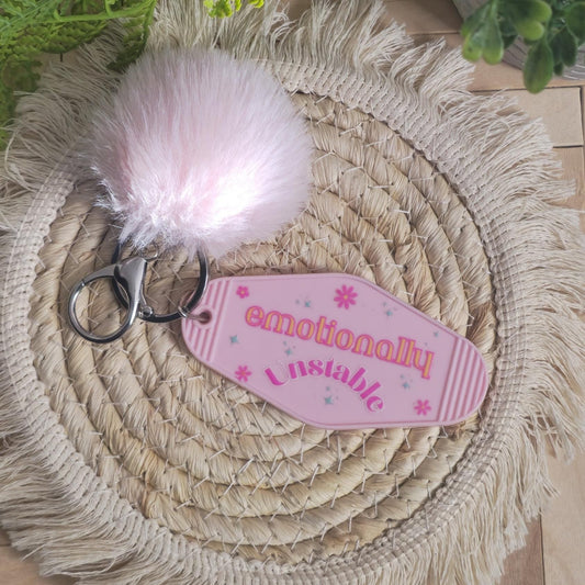 Motel Keyring - Emotionally unstable MacDesigns23