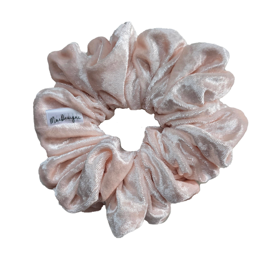 Pink Velvet Scrunchie XL