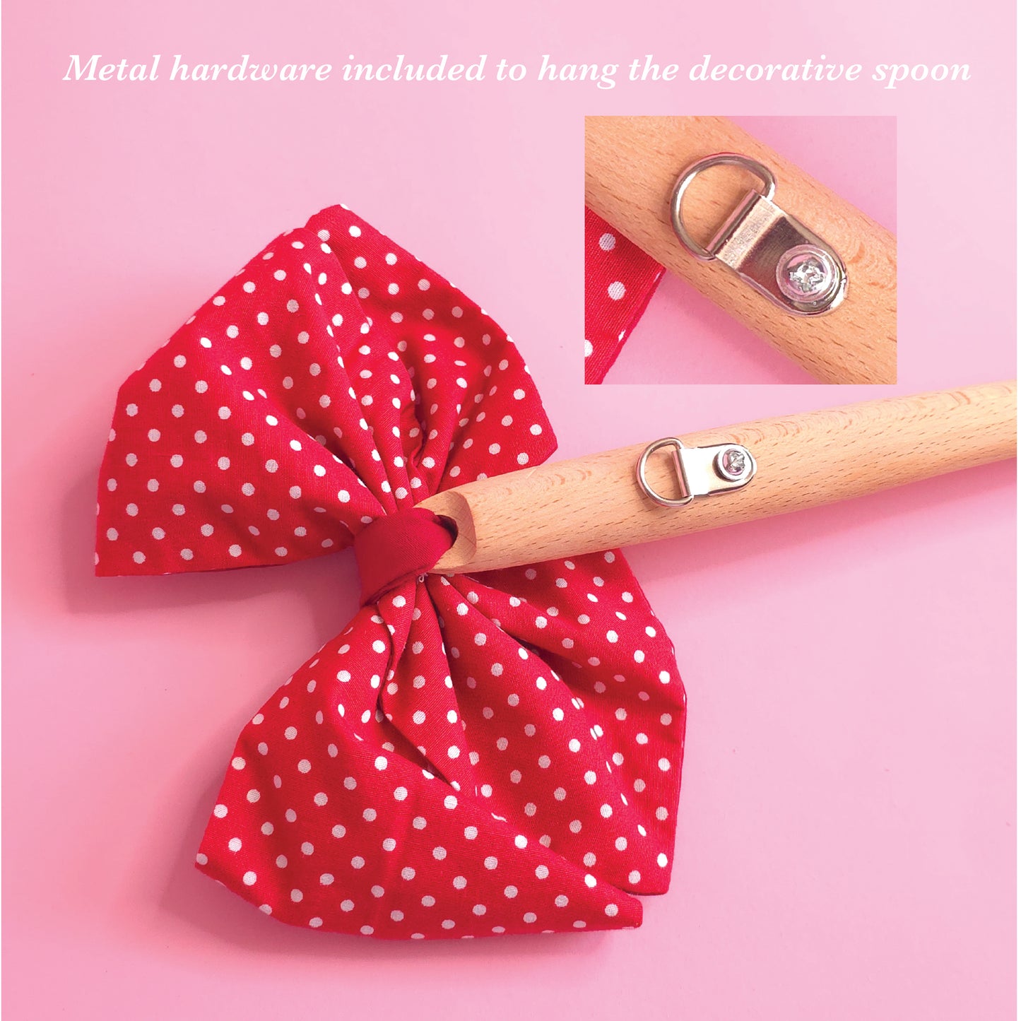Best Mum Ever (Chunky Design) - One Decorative Wooden Spoon