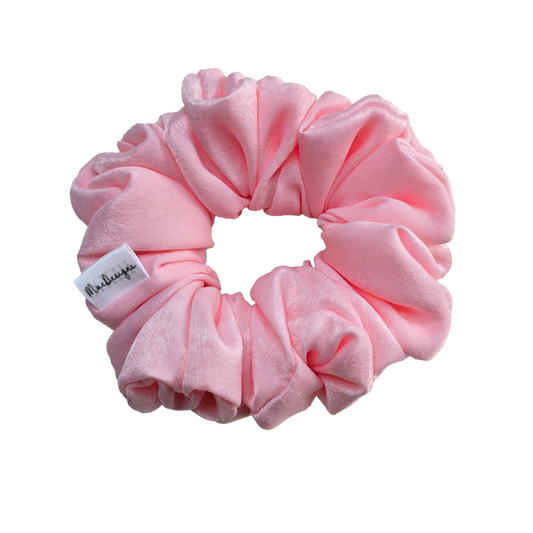 Pink velvet feel Scrunchie. Orignal Fluffy