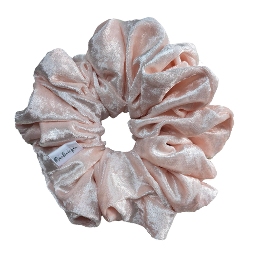 Pink Velvet Scrunchie XXL